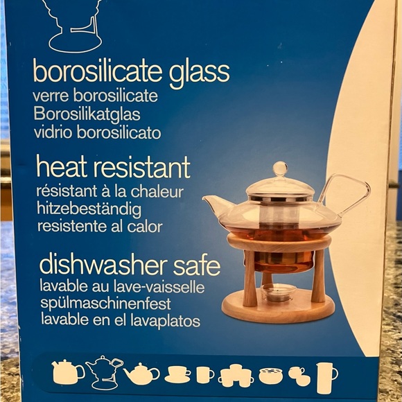 New Adagio Glass Concert Teapot - Picture 4 of 6